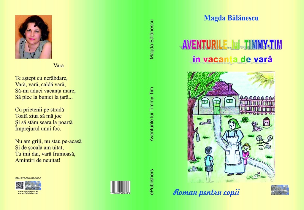 Aventurile lui Timmy Tim în vacanța de vară. Roman pentru copii