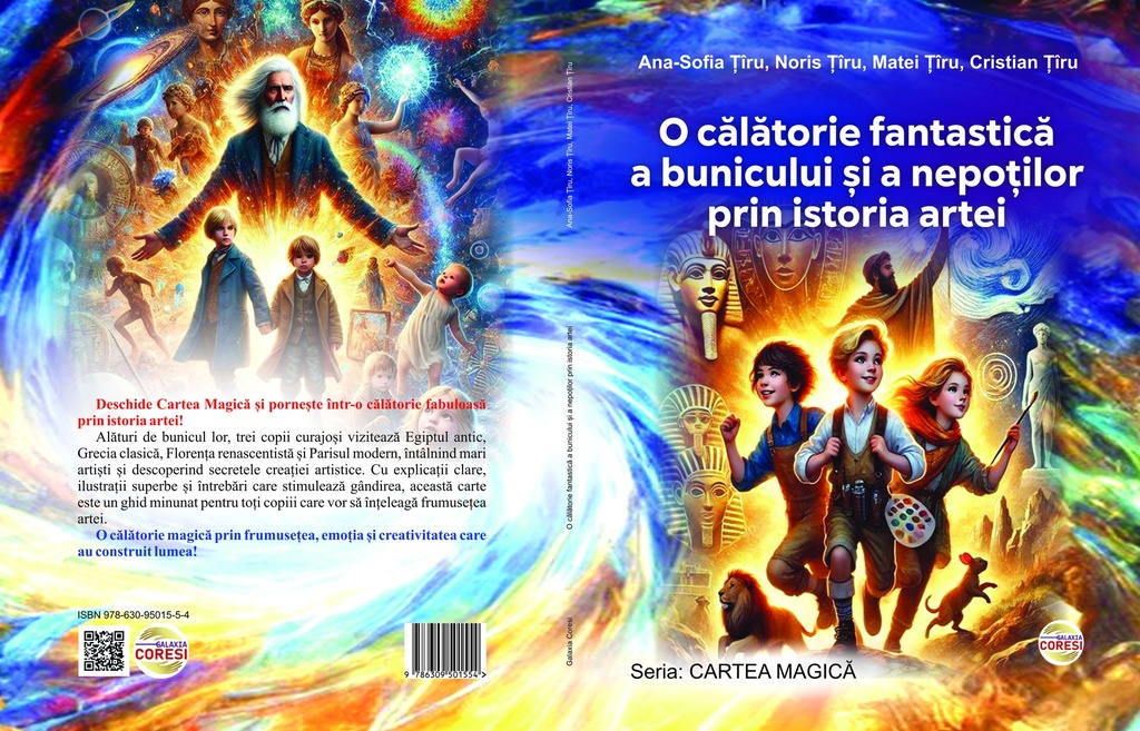 O călătorie fantastică a bunicului și a nepoților prin istoria artei