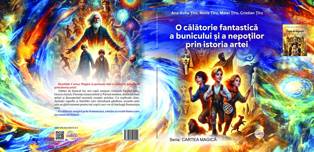 O călătorie fantastică a bunicului și a nepoților prin istoria artei